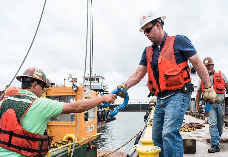 Marine recruitment team at Deltareco Marine